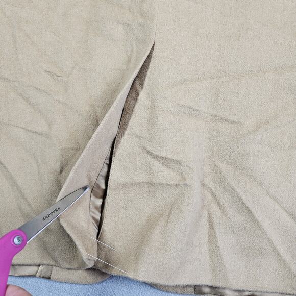 Vintage Stafford Camel Hair Blazer Mens Size 44R Classic Fit Jacket Old Money - Picture 13 of 16